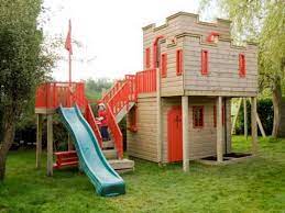 Castle playhouse plans outdoor house designs indian style. How To Make An Outdoor Castle Fortikur Play Houses Diy Playhouse Backyard