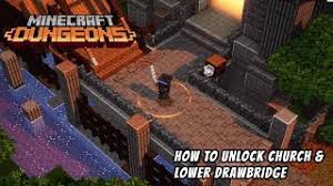 No, you do not have to make a second playthrough of a harder mode for this. Minecraft Dungeons How To Unlock The Church And Lower The Drawbridge Youtube