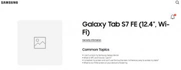 Power button · depending upon the screen lock type, do one of the following: Samsung Will Launch Its First Tablet Fe Version Galaxy Tab S7 Fe Will Be Available Soon Minnews