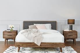 Gray wood king bed 2 nightstands contemporary made in spain esf. Buying The Right Bed Our Starter Guide To Bed Sizes Styles Castlery United States
