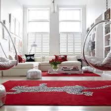 This smart modern living room is resplendent in jade, old white and duck egg. Red And Black Living Room Ideas Photos Houzz