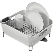 The collapsible dish drying racks come in numerous sizes that have the ability to add a lot of drying space when. Buy Simplehuman Compact Dish Rack White Dish Racks Argos