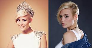 Wir haben sie direkt nach der grossen enthüllung zum interview getroffen. Dominique Rinderknecht Another Short Haired Miss Universe Bet Short Hair Styles Hair Styles Hair Beauty