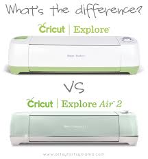 The explore one model requires a wireless bluetooth adapter (a separate purchase) for a bluetooth connection. Cricut Explore Vs Cricut Explore Air 2 Comparison Artsy Fartsy Mama