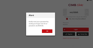 Sayangnya aplikasi yang satu ini juga kerap kali disalah gunakan oleh beberapa pemain. Disuruh Reset Cimb Clicks Id Tukar Password Baru Kenapa Sayidahnapisahdotcom