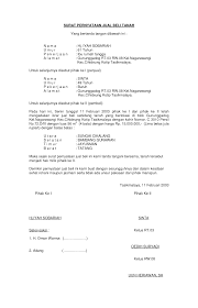 Diatas adalah contoh dari surat jual beli tanah yang baik dan benar yang bisa anda tiru atau contoh sebagai acuan dalam membuat surat tersebut. Contoh Surat Perjanjian Jual Sewa Rumah Contoh Surat