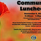 November Community Luncheon event image