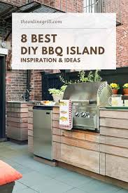 17 Best Diy Bbq Island Ideas Cinder Blocks Wood Cement More The Online Grill In 2020 Diy Bbq Bbq Island Outdoor Kitchen Cabinets