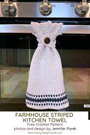 Maybe you would like to learn more about one of these? Hanging Kitchen Towel Crochet Pattern Knit And Crochet Daily Crochet Kitchen Towels Crochet Towel Topper Crochet Towel