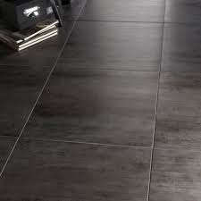 Produit ajouté à la liste d'achat. Carrelage Sol Et Mur Forte Effet Beton Gris Fonce Eiffel L 45 X L 45 Cm Leroy Merlin