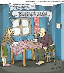 Karikaturname Kari Koca Atismasi Karikaturu Sahin Gunes Komik Seyler Komik Karikatur