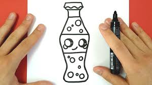 But you may have noticed the resurgence of something retro on shelves at grocery and convenience stores and on tables at restaurants: How To Draw Cute Coca Cola Bottle Easy Youtube