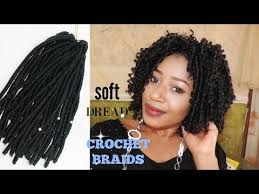 Dreadlock hairstyles, hair tutorial part 1. Soft Dread Crochet Braids Start To Finish Youtube