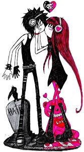 Pin De Leider Vidal En Dark Love Arte Emo Foto En Dibujo Amor Gotico