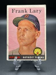 Topps Frank Lary Baseball Sports Trading Cards & Accessories for sale