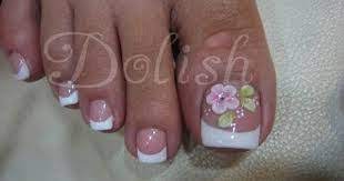 Con esmalte de purpurina brillante, de color púrpura, tienes que hacer una especie de c en el dedo pulgar. Resultado De Imagen Para Disenos De Pedicure Francesa Toe Nail Art Cute Toe Nails Toenail Art Designs