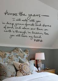 Across The Years Romantic Vinyl Wall Decal Art By Grabersgraphics So Romantic 3 Fox Home Design Wall Quotes Bedroom Romantic Bedroom Decal Wall Art