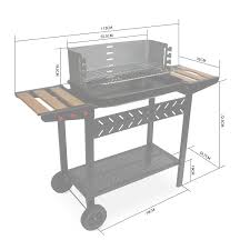 Check spelling or type a new query. Alfred Charcoal Barbecue With Shelves And Casters In Black