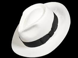 White gangster hat with black al capone mob michael jackson fancy dress trilby. The Hat That Michael Jackson Made Famous Goes Under The Hammer And Is Expected To Fetch Up To 10 000 Daily Mail Online
