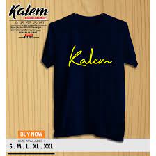 L = panjang 70cm , lebar 52cm. Kaos Distro Kalem Desain Limited Edition Shopee Indonesia