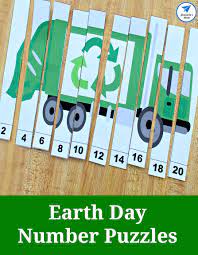 While some countries, such as the united kingdom, india and canada, also celebrate their versions of the holiday on then, others do not. Free Earth Day Worksheets Recycling Truck Number Puzzles Jdaniel4s Mom