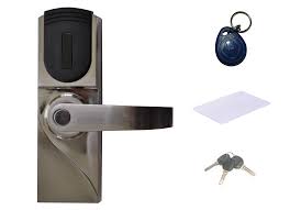 Assa abloy's electronic access control solutions help improve facility safety & security. Weatherproof Key Card Access Electronic Door Lock Mid300 Rfid Door Lock Mid300 98 99 Metechs Sells Remote Control Curtain Rods Motorized Roller Shades Electronic Keyless Door Locks Industrial And Home Automation