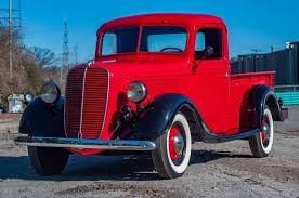 Image result for Red 1937 Truck