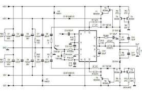 Circuit Of Power Audio Amplifier High Efficiency Hi Fi With Tda7294 Audio Amplifier Amplifier Hifi