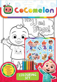 Download and print these cocomelon coloring pages for free. Cocomelon Colouring Set Wholesale