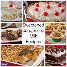 Sweetened Condensed Milk Recipes 22 Recipes Using Condensed Milk Sweetened Condensed Milk Recipes Recipes Using Condensed Milk Condensed Milk Recipes