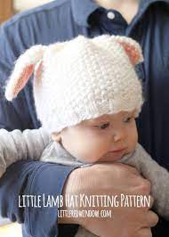 Little Lamb Hat Knitting Pattern Baby Hats Knitting Baby Hat Knitting Pattern Baby Knitting