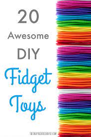 How to make a weighted fidget? 20 Awesome Diy Fidget Toys The Inspired Treehouse