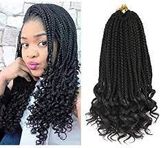 Refined Hair 6packs 14inch 3s Wavy Box Braids Crochet Braid Hair Extensions 22roots Omb Kids Braided Hairstyles Braided Hairstyles Black Kids Braids Hairstyles