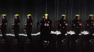 I'm getting all sorts of madonna and scarlett johansson from the. Ideon The Charming Billie Eilish Vanity Fair March 2021