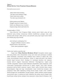 Bahasa bebas dari pantang larang. Pidato Tajuk Bahasa Teras Perpaduan Bangsa Malaysia