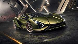 Mild Hybrid Lamborghini Sian Revealed With 819 Hp 602 Kw Super Sport Cars Hybrid Car Super Cars