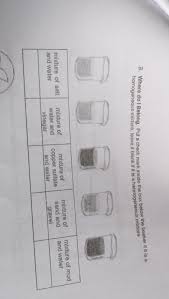 Ajukan pertanyaan tentang tugas sekolahmu. Put A Check Mark Inside The Box Below The Baker If It Is A Homogeneous Mixture Leave It Blank If It Brainly Ph