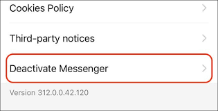 How to deactivate messenger iphone. How To Deactivate Facebook Messenger