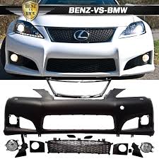 .bumper, lexus step bumper, lexus front fascia, or just replacement factory lexus bumpers, we've got it for you. Fits 09 10 Lexus Is250 350 Isf Style Front Bumper Cover No Pdc W Foglight Pp Ebay