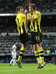 Mario Gotze Marco Reus Borussia Dortmund Bvb Dortmund Dortmund