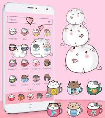 See more ideas about anime icons, anime, aesthetic anime. Cute Cup Cat Theme Kitty Wallpaper Icon Pack For Android Apk Download