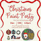 Christmas paint party @the den event in St Joseph, MO