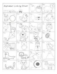 Alphabet Linking Chart Worksheets Teaching Resources Tpt
