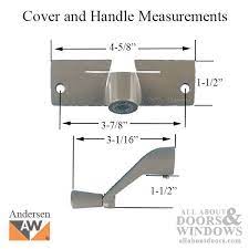 Andersen Casement Window Operator Cover Handle Stone Andersen Casement Windows Casement Windows Casement