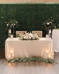 20 Wedding Sweetheart Table Ideas For Every Season Head Table Wedding Head Table Wedding Decorations Head Table Decor