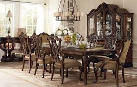 Formal dining room sets, with sleek modern lines or fine traditional detailing, elegantly designed and to be the centerpiece of your dining room and formal entertaining. Hausratversicherungkosten Best Ideas Elegant Formal Dining Room Designs Furniture Collection 5462