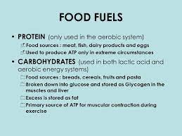 As we have discussed before, carbohydrates are the chief source of fuel for anaerobic (weight training) activity. Intro To Energy Systems 4 Major Steps To Produce Energy Step 1 Breakdown A Fuel Step 2 Produce Atp Via Energy Systems Step 3 Breakdown Atp To Release Ppt Download