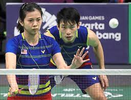 Malaysian pair defeated japanese pair in quarter final match with 21. Badminton Peng Soon Liu Ying Out To Go The Distance After Smashing Start The Star