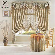 It is kitchen window curtain. Fancy Curtain Designs Window Curtains With Wave Valance View Elegant Home Curtain Yuhong Product Details From Guangzhou Yuhong Curtain Materials Co Ltd On Alibaba Com