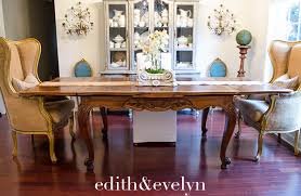 Crown molding is a good choice to frame the top. Antique French Country Dining Table Edith Evelyn
